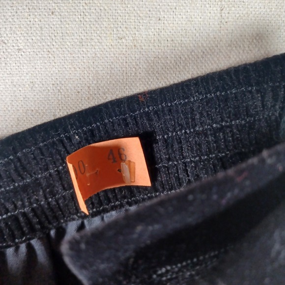 My Michelle Vintage Black Velvet Victorian Lace Bib Skirt Set Goth Dark Academia - Picture 8 of 16